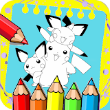 Coloring Cartoon Pokezz icon