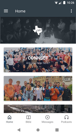 Screenshot of Christian Students on Campus