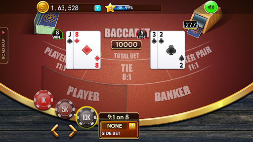 Baccarat casino offline card 4