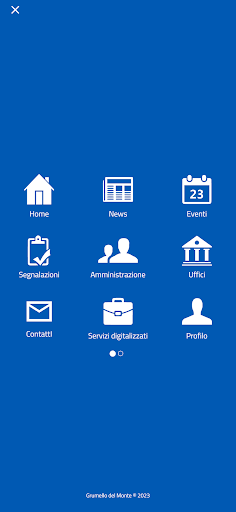 Android application Comune di Grumello del Monte screenshort