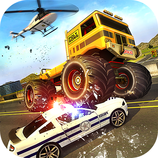 Police Chase Monster Car: City 1.1 Icon