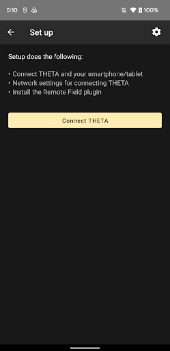 Screenshot of RICOH Remote Field Settings