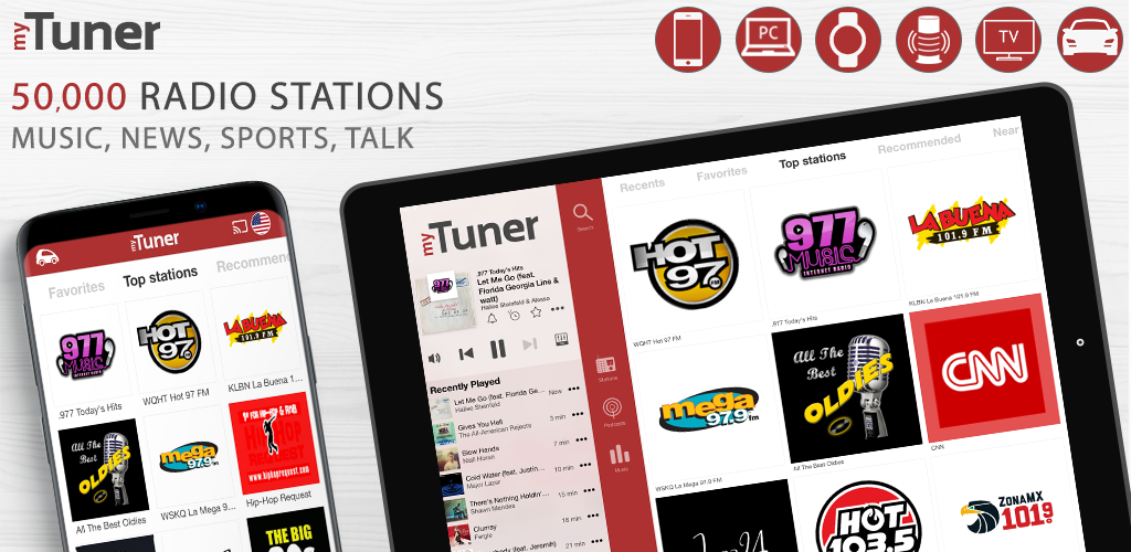 myTuner Radio App: FM stations v9.3.4 APK + MOD [Premium Unlocked] [Latest]