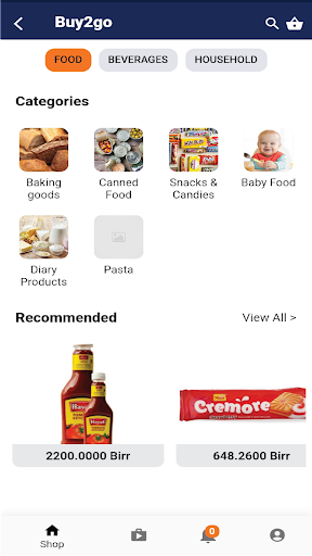Buy2go Sales Screen 2