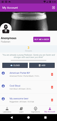 Cervezapedia HomeBrewing Screenshot 1 - AppWisp.com