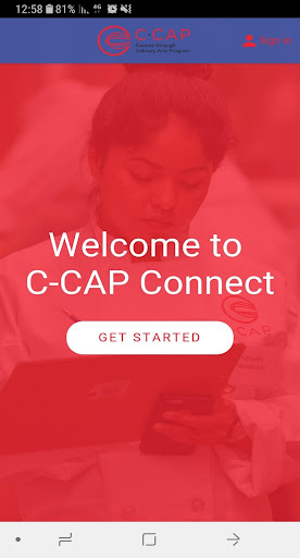 Android application CCAP Connect screenshort