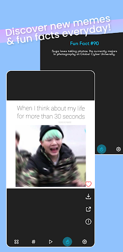 تطبيق SUGA AIO Wallpaper Meme Videos برو3
