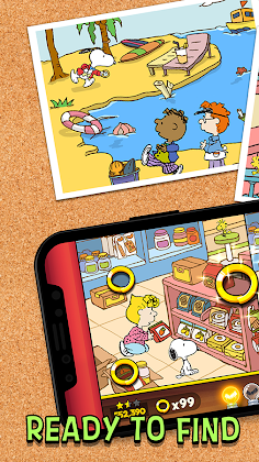 Snoopy Spot the Difference - Screenshot 1