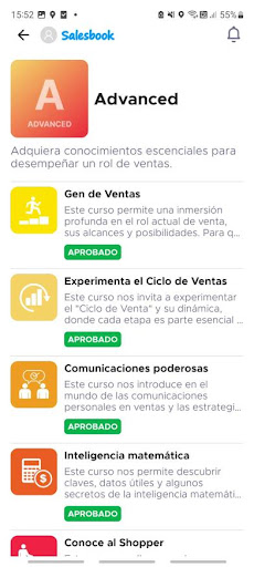 Salesbook Academy Screen 2