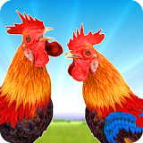 Angry Deadly Rooster Farms Run Rush icon