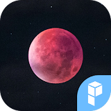 Red Moon launcher theme icon