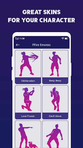 Android application Emotes Happymod - iMotes screenshort