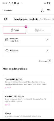Curry Queen Enfield Screen 3
