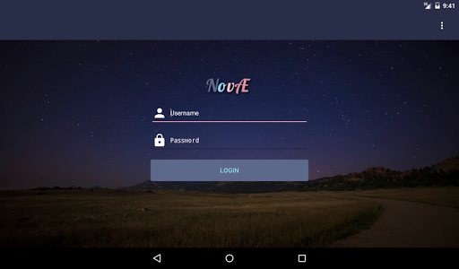 Android application Novae - App per asilo nido screenshort
