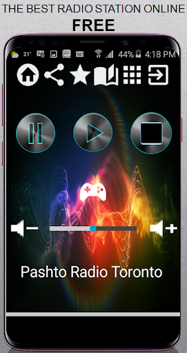 Android application Pashto Radio Toronto CA App Ra screenshort