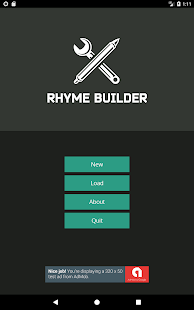 Rhyme Builder Screenshot