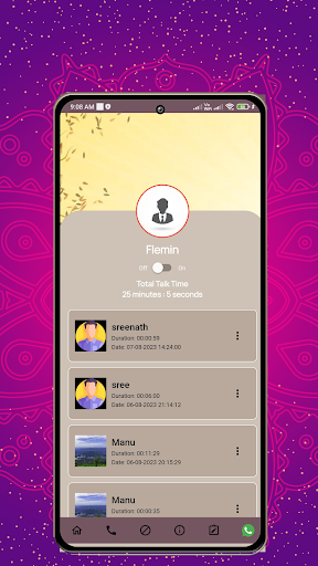 Android application Harmony commu Executive screenshort