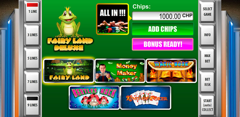 Slot machines Fairy Land Delux