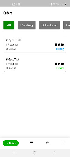 Android application Farska Vendors screenshort