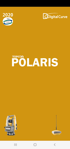 Android application PolarisT - Topcon 측량 캐드 screenshort