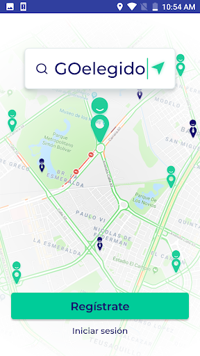 Android application GOelegido screenshort