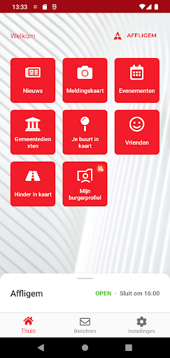 Android application Affligem screenshort