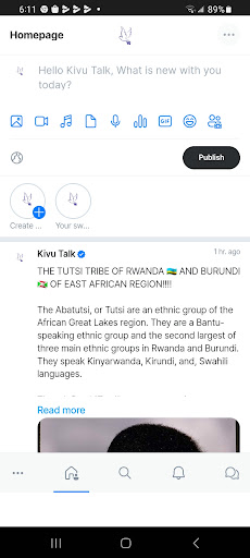 Kivu Talk Social Media Friends Screen 2