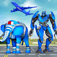 Elephant Robot Game Robot Car Transformation Game
