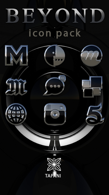Beyond black platin icon pack - 3.0 - (Android)