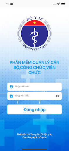 Android application QLCB Y Tế screenshort