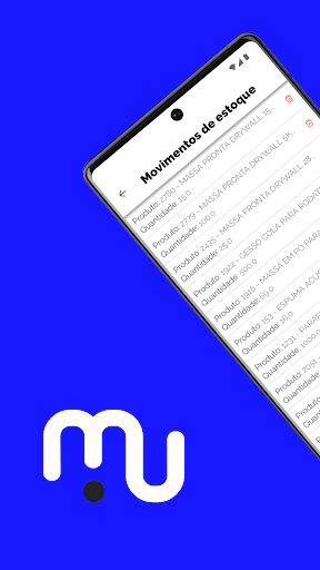 Android application IMUV - CONTROLE DE ESTOQUE screenshort
