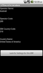 Çevrimdışı SIM APN Veritabanı MOD APK (Pro Kilitsiz) 1