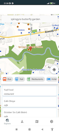 Android application Costa Rica Offline Map screenshort