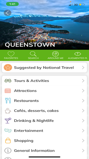 MY TRAVEL ITINERARY Screen 3