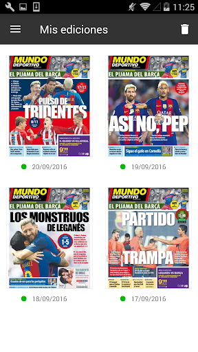 MUNDO DEPORTIVO ED. IMPRESA Screen 2