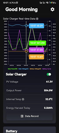 Android application Solar Mate II screenshort