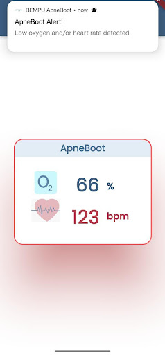 Android application BEMPU ApneBoot screenshort