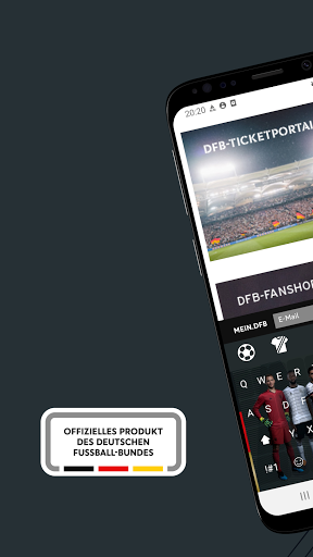 Android application DFB-Tastatur screenshort