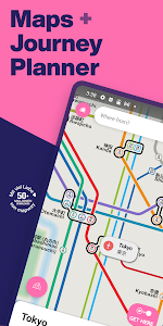 Tokyo Metro Subway Map & Route Unknown
