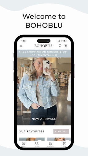 Android application BOHOBLU screenshort