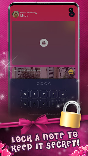 Android application Unicorn Video Lock Diary screenshort