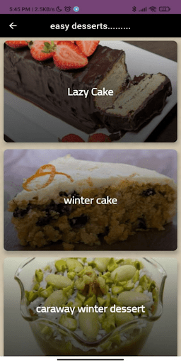 My Sweets  Sweets and Drinks