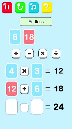 Game screenshot Synthesis 24-Arithmetic Game apk download