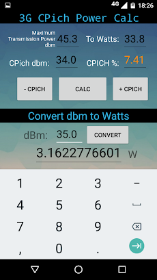 3G - CPICH Calculatorのおすすめ画像2