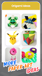 screenshot of Origami Paper Craft Art