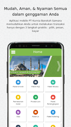 Android application Samara Tour & Travel screenshort