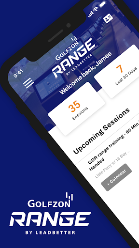 Android application Golfzon Range by Leadbetter screenshort