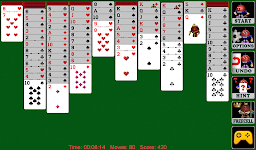 screenshot of Spider Solitaire