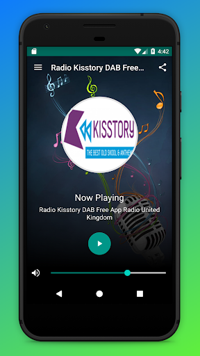 Android application Kisstory Radio App UK Online screenshort
