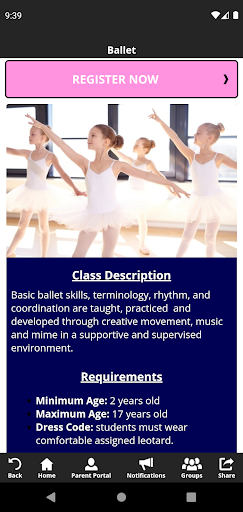 Dream Dance Studio Screen 3